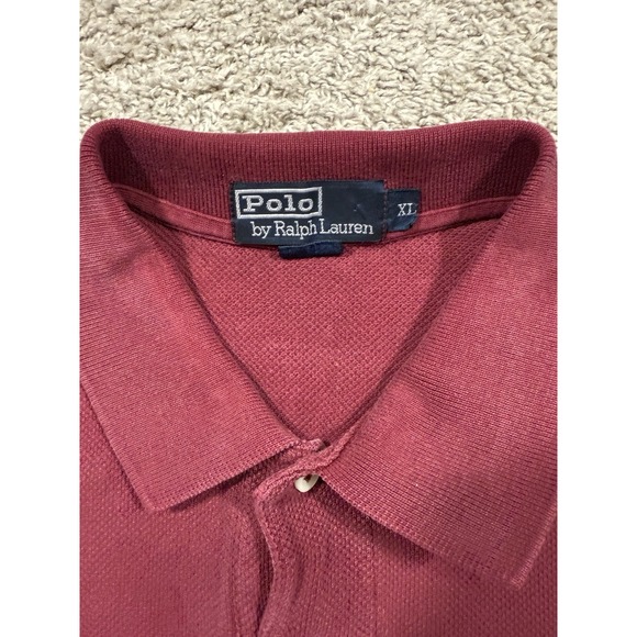 Polo Ralph Lauren Men's Rugby Short Sleeve Striped Shirt Preppy Academia XL - Picture 3 of 5